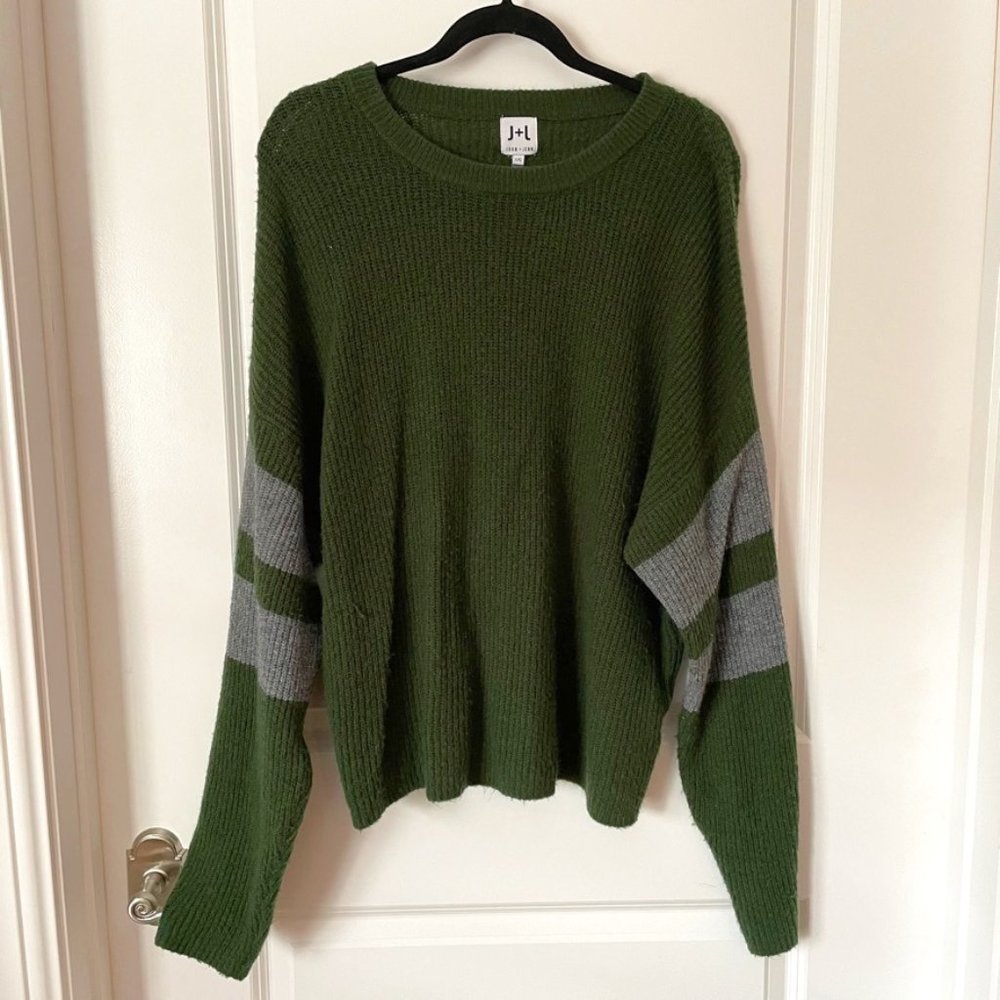 John + Jenn | Varsity Striped Sweater